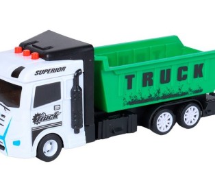 Машина AUTODRIVE Грузовик фрикционный, со светом и звуком, в/к 23,5*7*11 см