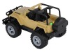 Машина AUTODRIVE Джип 23см инерц. на бат. со светом и звуком, желтый,  в/к 26,5*16*16