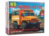 Сборная модель AVD Вахтовый автобус НЕФАЗ-42112 (4320), 1/43