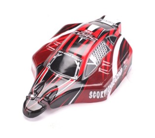 Красный кузов для багги Remo Hobby