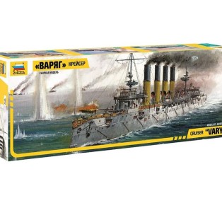 Сборная модель ZVEZDA Крейсер "Варяг", 1/350