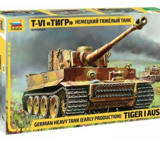 Сборная модель ZVEZDA Немецкий тяжелый танк T-VI «Тигр», 1/35