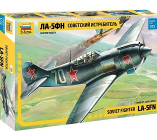 Сборная модель ZVEZDA Советский истребитель Ла-5ФН, 1/72