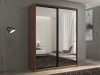 Шкаф-купе 2-х дверный Кааппи 1 Морское Дерево Винтаж 120х60х230 см