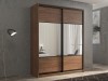 Шкаф-купе 2-х дверный Кааппи 6 Морское Дерево Винтаж 160х60х230 см