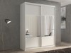Шкаф-купе 2-х дверный Кааппи 6 Белый Бриллиант 140х60х230 см