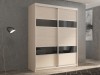 Шкаф-купе 2-х дверный Кааппи 7 Дуб молочный 160х45х230 см
