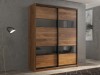 Шкаф-купе 2-х дверный Кааппи 7 Дуб Кастелло Бренди 120х45х230 см