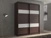 Шкаф-купе 2-х дверный Кааппи 8 Венге 160х45х230 см