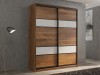 Шкаф-купе 2-х дверный Кааппи 8 Дуб Кастелло Бренди 160х45х230 см