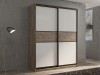 Шкаф-купе 2-х дверный Кааппи 11 Дуб Харбор Эспрессо 160х60х230 см