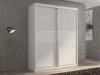 Шкаф-купе 2-х дверный Кааппи 11 Белый Бриллиант 120х45х230 см