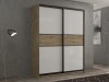 Шкаф-купе 2-х дверный Кааппи 11 Дуб Эвок Прибрежный 120х45х230 см