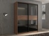 Шкаф-купе 2-х дверный Кааппи 12 Морское Дерево Винтаж 160х45х230 см