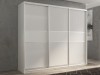 Шкаф-купе 3-х дверный Кааппи 11 Белый Бриллиант 210х45х230 см