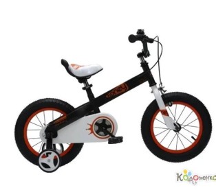 Детский велосипед Royal Baby Honey Steel 14, Черный