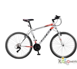 Велосипед Десна-2710 V 27.5" F010 17.5" Серебристый/красный (LU095733)