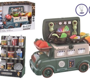 Игровой набор "Юный шеф-повар", свет/звук,  в коробке, TM "S+S"