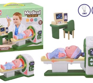 Игровой набор "Доктор", на батарейках, свет/звук,  в коробке