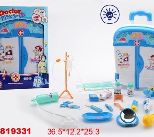 Игровой набор "Доктор", на батарейках, свет/звук,  в коробке