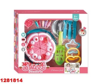 Игровой набор "Набор к чаю", в коробке, TM "S+S"