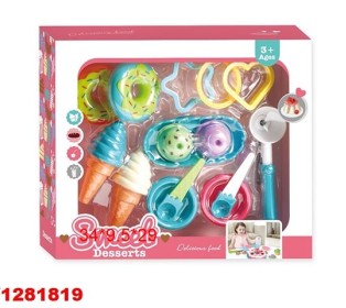 Игровой набор "Мороженица", в коробке, TM "S+S"