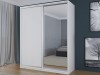 Шкаф-купе 2-х дверный Лаурус 2 Белый 180х45х220 см