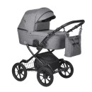 Коляска 2в1 Indigo VERONA Plus 12  (т.серый)