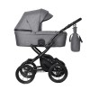Коляска 2в1 Indigo VERONA Plus 12  (т.серый)